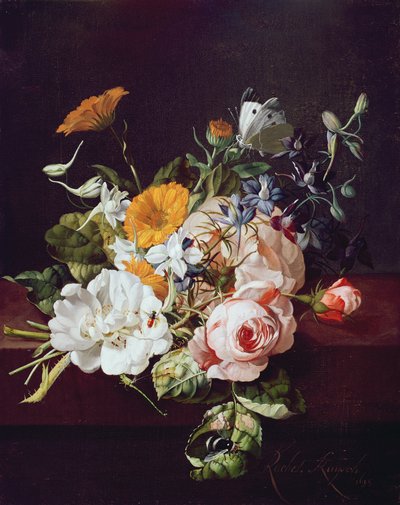 Vase de fleurs, 1695 - Rachel Ruysch